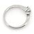 Autre Marque Lazare Diamond PT950 Diamantring Silber - Ansicht 5