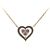 Autre Marque Collana in Rubino e Diamante Au750 Vendome Aoyama D'oro