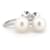 Orecchini in Perle Mikimoto Bianco