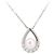 Autre Marque Collana in Perle e Diamanti Vendome Aoyama PT950 PT850 Argento