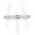 Autre Marque Exelco PT900 Diamantring Silber