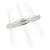 Autre Marque Exelco PT900 Diamantring Silber - Ansicht 3