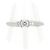 Autre Marque D&D144 PT900 Diamantring Silber