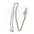 Collana di Diamanti Tasaki Au750 Argento - vista 2