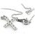 Autre Marque Vendome Aoyama Platin-Diamant-Halskette Silber - Ansicht 4