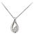 Autre Marque Collar de Diamante 4℃ Platinum Plata