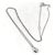 Autre Marque Collar de Diamante 4℃ Platinum Plata - vista 2
