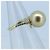Autre Marque Au750 Perlen-Diamantring Golden - Ansicht 2