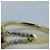 Autre Marque Au750 Perlen-Diamantring Golden - Ansicht 4