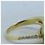 Autre Marque Au750 Perlen-Diamantring Golden - Ansicht 5