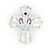 Autre Marque Pendente Croce K18WG Masumi Kasahara Argento