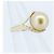 Autre Marque Au750 Perlen-Diamantring Golden - Ansicht 2