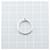 Autre Marque 4℃ Pt950 Diamantring Silber  - Ansicht 4