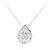 Autre Marque Collana di diamanti Over Excellent Pt950 Pt850 Argento