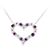 Tiffany & Co Collana Tiffany Sentimental Heart Pt950 Argento