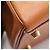 Borsa Hermès Kelly 32 Marrone - vista 8