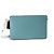 Borsa a Spalla in Pelle con Logo Coach Blu Turchese - vista 2