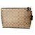 Clutch in PVC Coach Marrone - vista 2