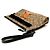 Clutch in PVC Coach Marrone - vista 3