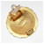 Timeless Orecchino singolo Chanel Coco Mark D'oro  - vista 4