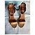 Sandali Lanvin con cinturino alla caviglia T 39 Beige - vista 3