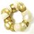 Autre Marque Bracciale in Pietra Casuale Florian D'oro - vista 2