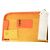 Chloé Borsa Clutch in PVC See by Chloe Arancione - vista 2