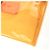 Chloé Borsa Clutch in PVC See by Chloe Arancione - vista 6