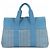 Borsa Hermès Valparaiso MM Blu - vista 3