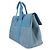 Borsa Hermès Valparaiso MM Blu - vista 4