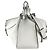 Borsa a Spalla Hammock Loewe in Pelle Bianca Bianco