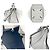 Borsa a Spalla Hammock Loewe in Pelle Bianca Bianco - vista 3