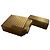 St Dupont Gold-plated lighter with horizontal stripes Gold hardware