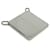 Pendentif Plaque Symbole Hermès Tête Haut Collier Argenté  - vue 3