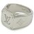 Anello Signet Monogramma Louis Vuitton Argento - vista 3