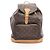 Zaino/borsa Montsouris GM di Louis Vuitton Marrone