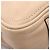 Borsa a Spalla in Pelle Anagram Loewe Beige - vista 5