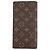 Brazza Portafoglio Lungo Monogram Louis Vuitton Marrone - vista 3