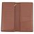 Brazza Portafoglio Lungo Monogram Louis Vuitton Marrone - vista 4