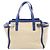 Borsa Ariana Gancini di Salvatore Ferragamo Blu Crudo