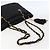 BALLY Borsa a Spalla a Catena Pelle Oro Nero Auth BA10264 D'oro - vista 7