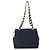Borsa Tote Salvatore Ferragamo in tela blu navy e oro Auth BA9906 D'oro - vista 2