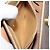 Céline Borsa a mano in tela Macadam CELINE in pelle PVC marrone oro Auth 159824 D'oro - vista 23