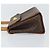Céline Borsa a mano in tela Macadam CELINE in pelle PVC marrone oro Auth 159824 D'oro - vista 4