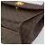 Céline Borsa a mano in tela Macadam CELINE in pelle PVC marrone oro Auth 159824 D'oro - vista 8