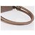 Borsa a mano Gancini in pelle beige argento Salvatore Ferragamo Auth 169577 - vista 7