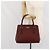 Burberry Borsa a mano in pelle rossa e oro Auth ep13169 Rosso D'oro - vista 25