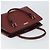 Burberry Borsa a mano in pelle rossa e oro Auth ep13169 Rosso D'oro - vista 6