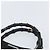 Borsa Tote in Nylon Nera Argento GUCCI Bamboo 002 1010 Auth 170315 Nero - vista 8