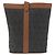 Borsa tote in tela a nido d'ape PVC nera e oro Christian Dior Auth ep13121 - vista 13